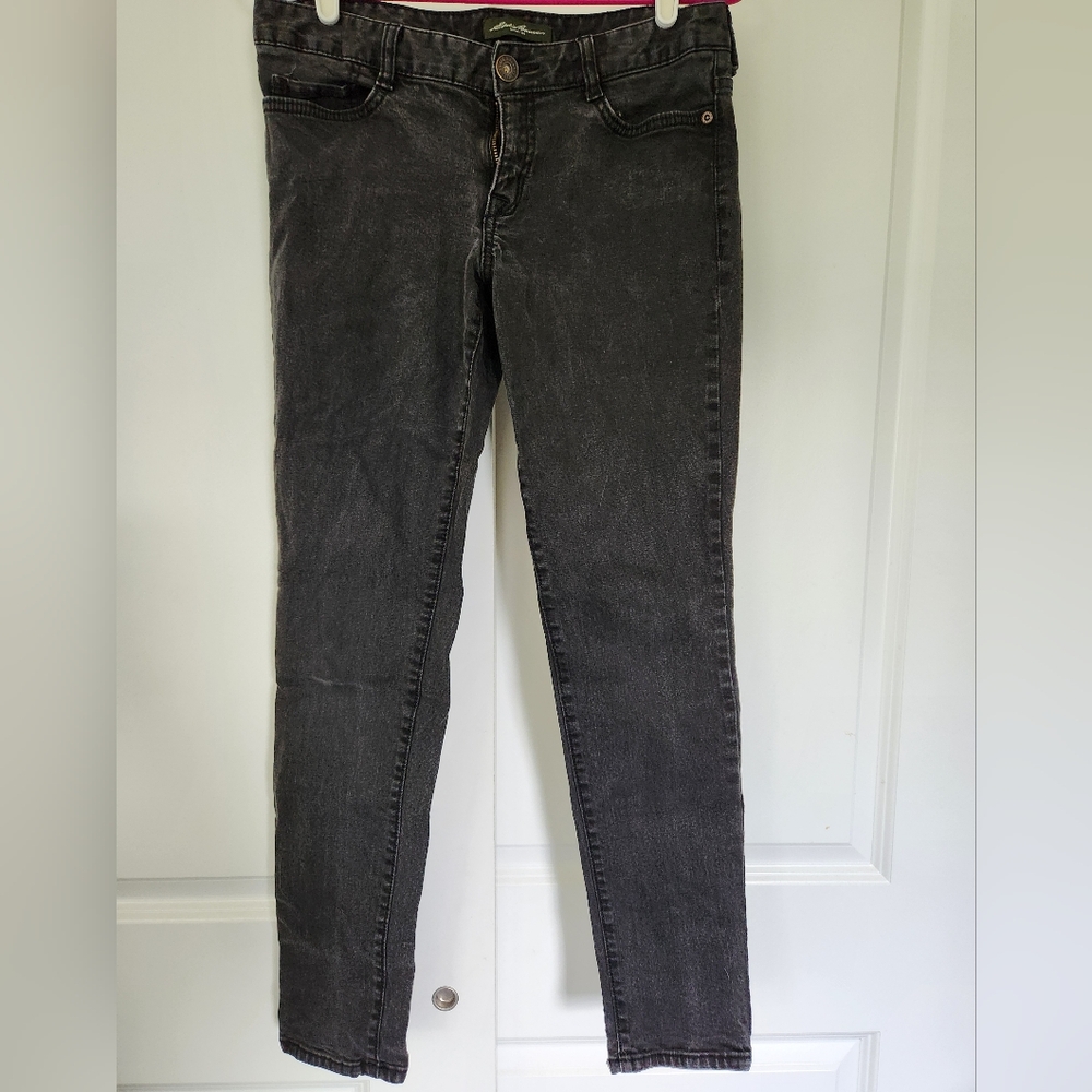 Eddie Bauer black skinny jeans size 6